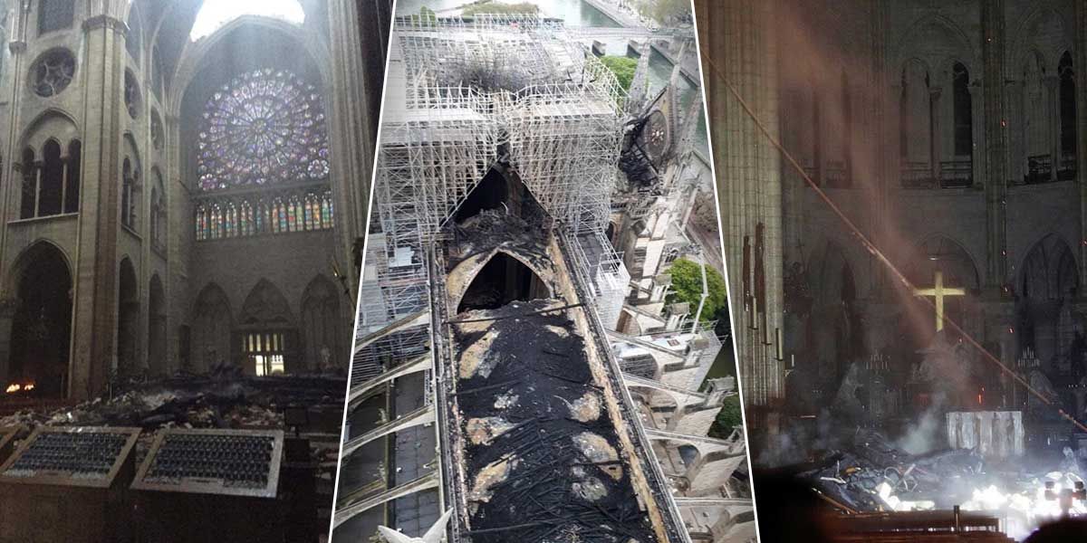 Lluvia de promesas millonarias para restaurar la catedral de Notre Dame
