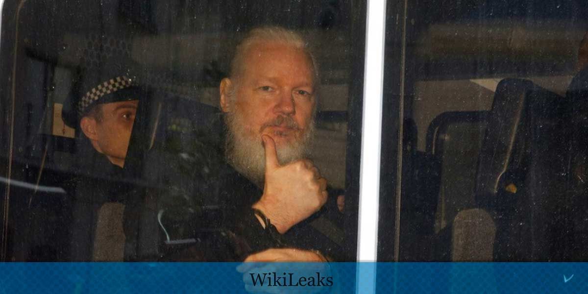 Julian Assange se enfrentaría a posible condena de cinco años de prisión en EE. UU.