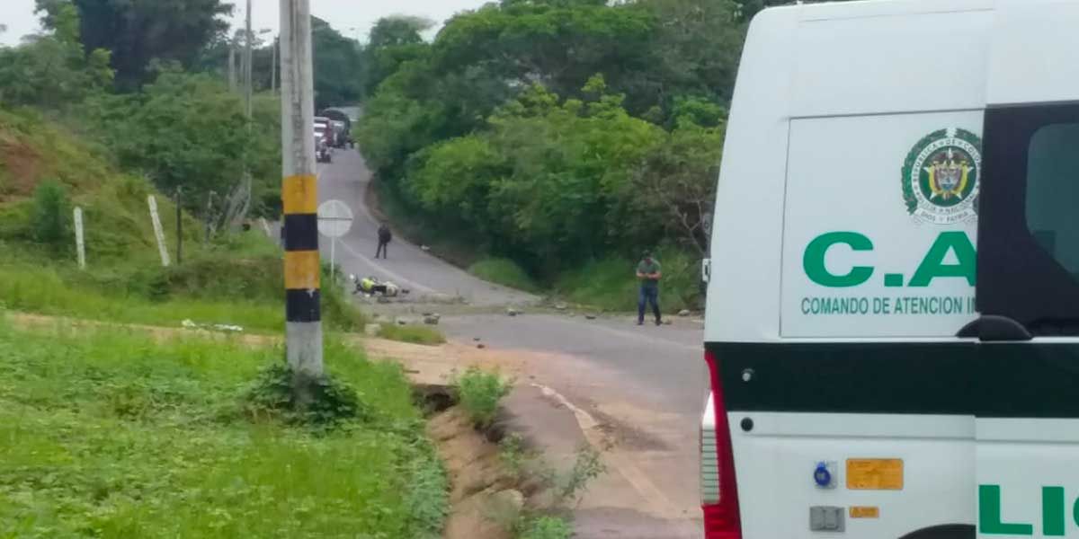 Dos heridos por atentado con explosivos a la Policía en San Vicente del Caguán