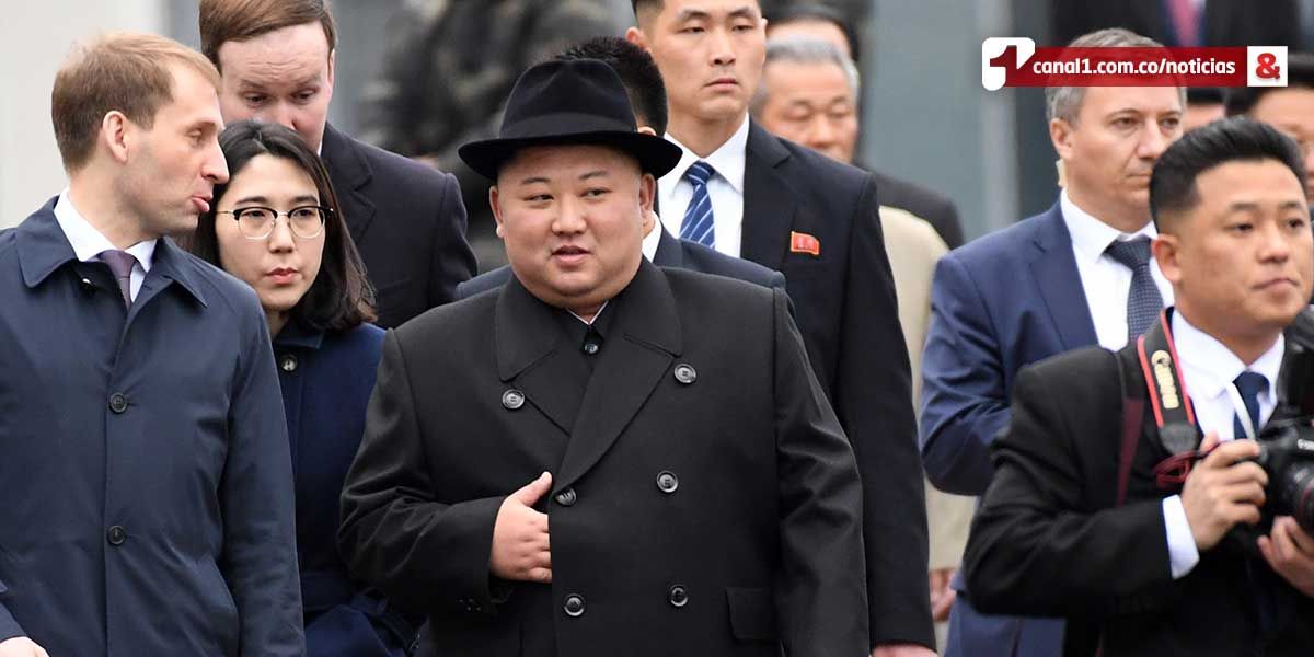 Kim Jong-un llega a Vladivostok, Rusia, para su primera cumbre con Putin