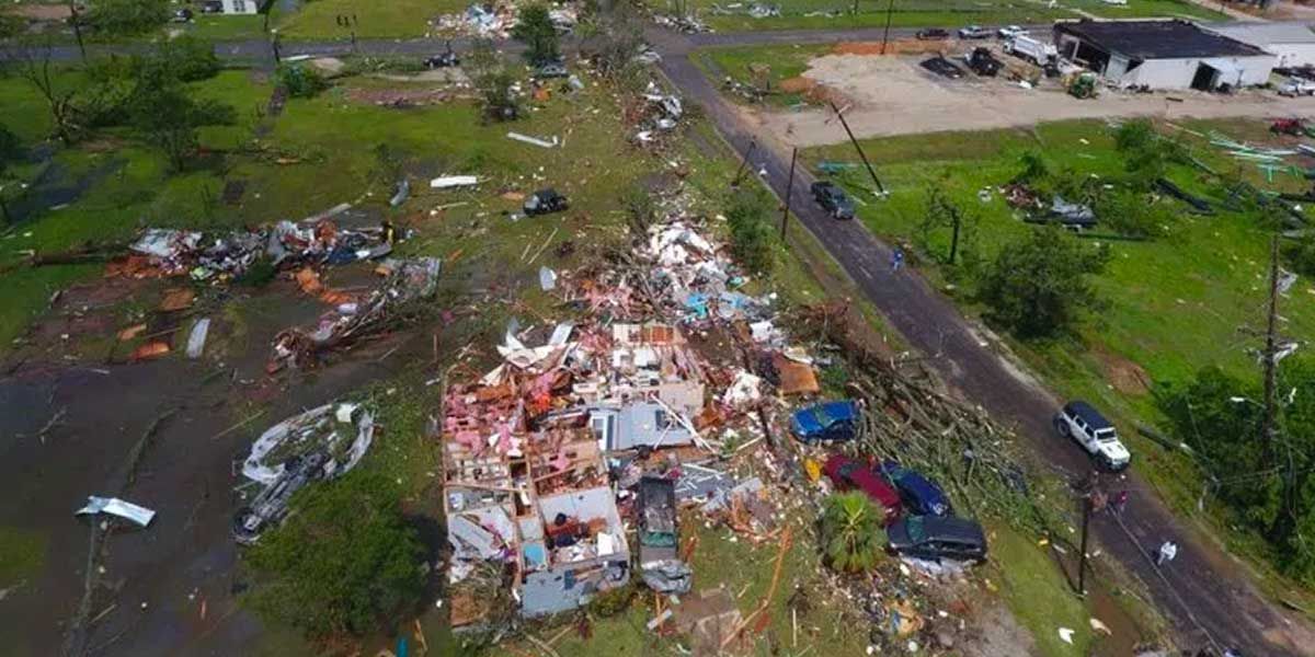Tres muertos dejan fuertes tormentas y tornados en el sur de Estados Unidos