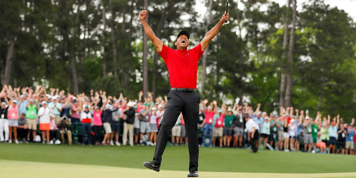 Tiger Woods sube seis puestos tras ganar Masters de Augusta