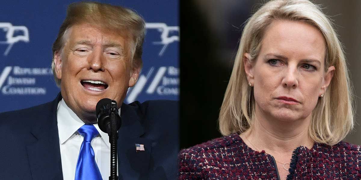 Trump anuncia que secretaria del DHS, Kirstjen Nielsen, abandona su cargo