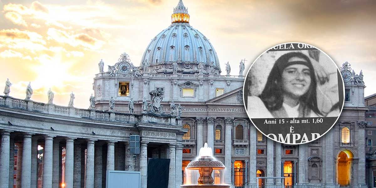 Vaticano abre investigación por joven desaparecida en 1983