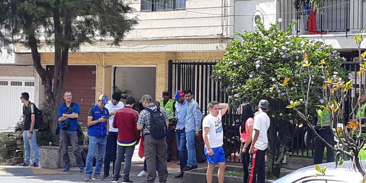 Colonia venezolana en Medellín apoya ‘Operación libertad’ en Venezuela