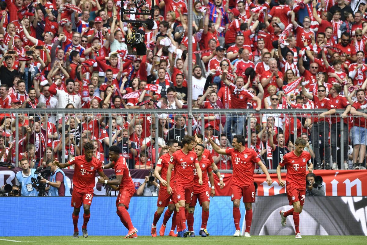 Con goles de Robben y Ribery en su despedida, Bayern se consagró campeón por séptimo año consecutivo