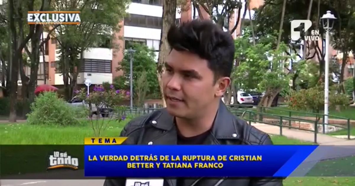 Cristian Better y Tatiana Franco explican en exclusiva por qué se acabó su relación