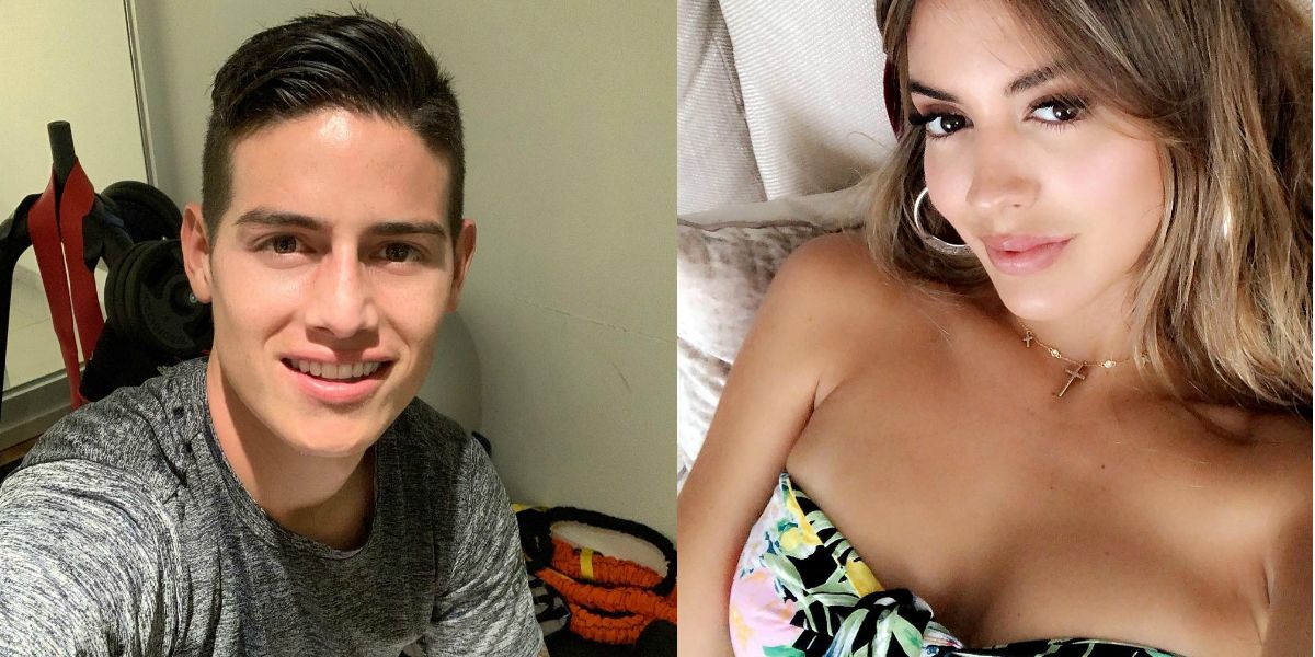 La foto que confirmaría la relación de James Rodríguez y Shannon de Lima