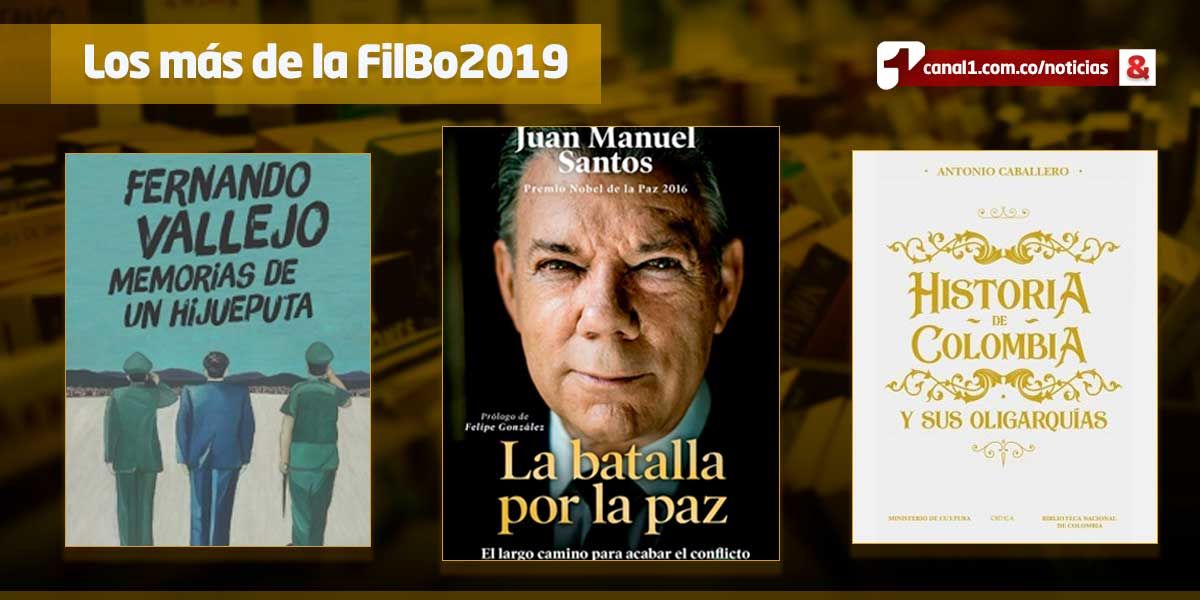 Estos son los libros más vendidos de la Feria Internacional del Libro de Bogotá