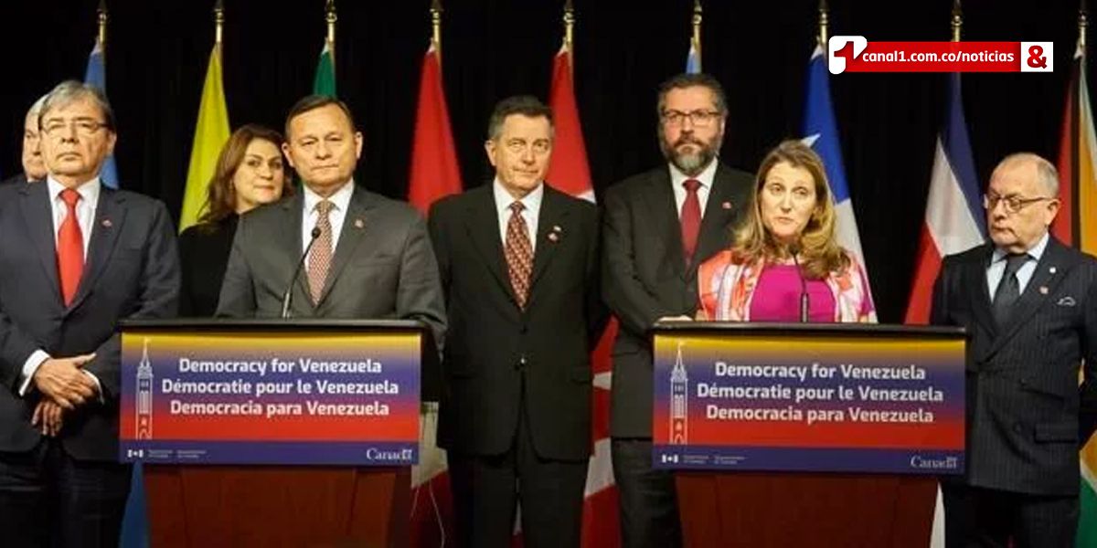 Grupo de Lima ratifica solidaridad con Venezuela y apoyo a Guaidó