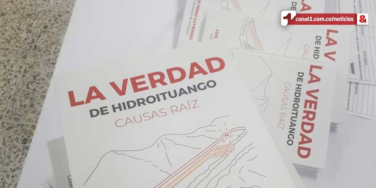 Responsabilidad de la ANLA en contingencia: Gobernador de Antioquia en libro sobre Hidroituango