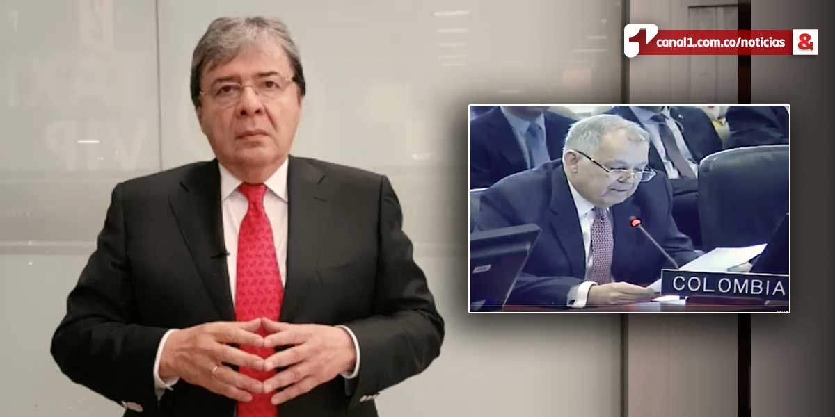 Canciller rectifica a Ordóñez, embajador ante la OEA por tema de migración venezolana