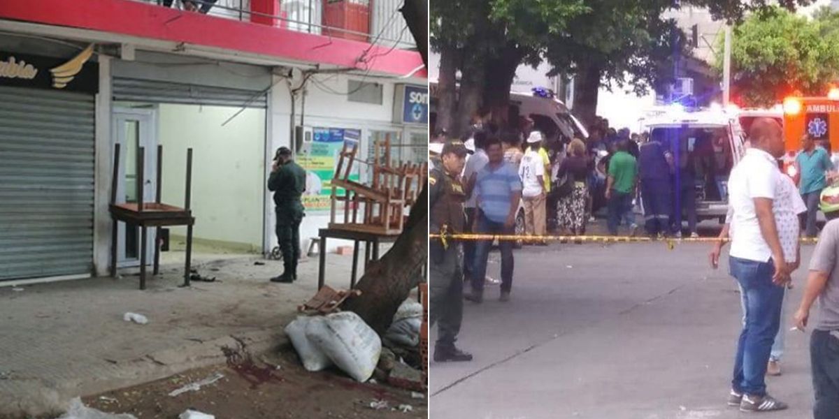 Artefacto explosivo deja 12 heridos en zona metropolitana de Cúcuta
