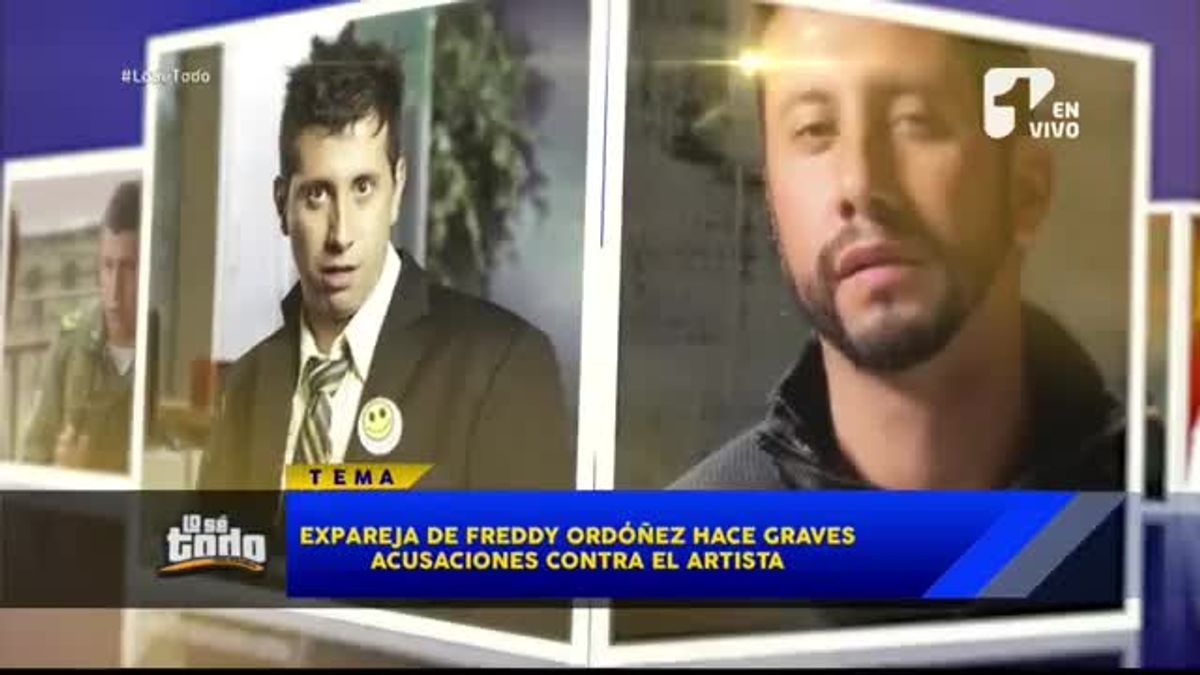 El actor Freddy Ordóñez es acusado de maltrato por parte de dos de sus exparejas