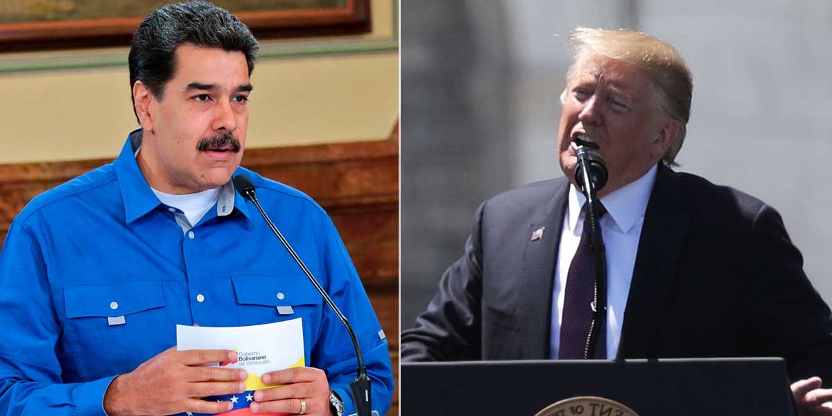 Maduro dice que Trump ‘ataca libertad de circulación’ tras suspensión de vuelos
