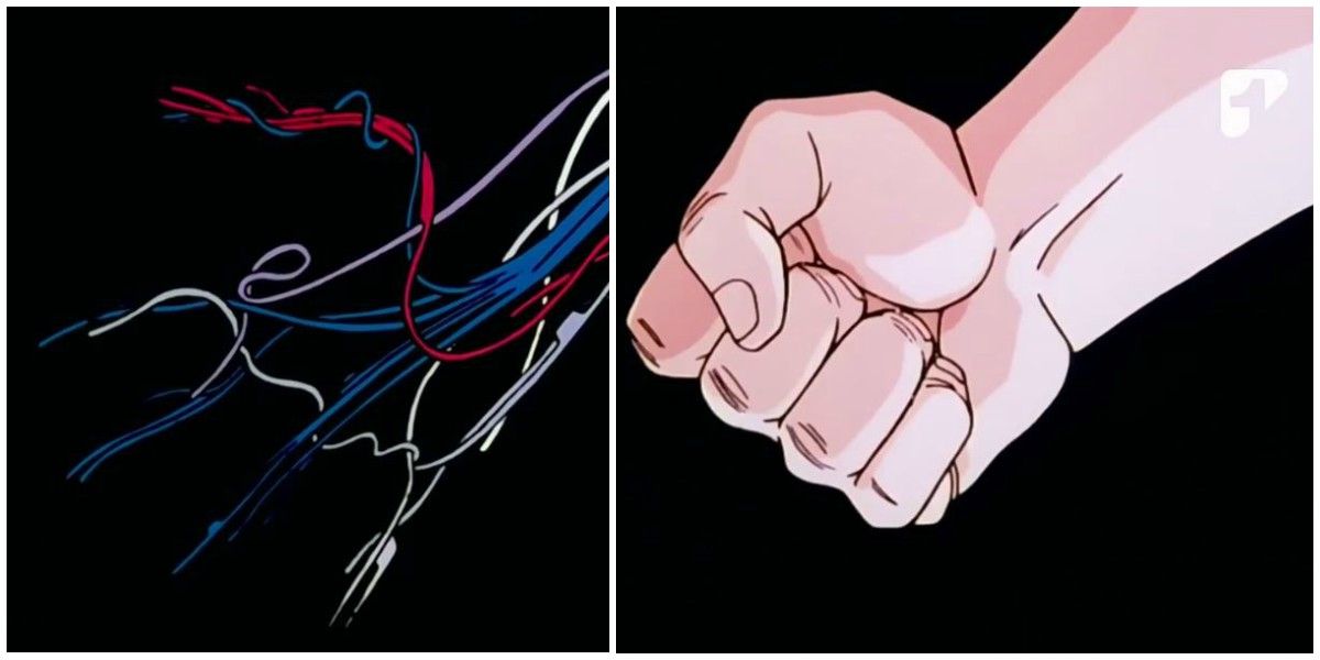 mano con cables opening dragon ball z androides