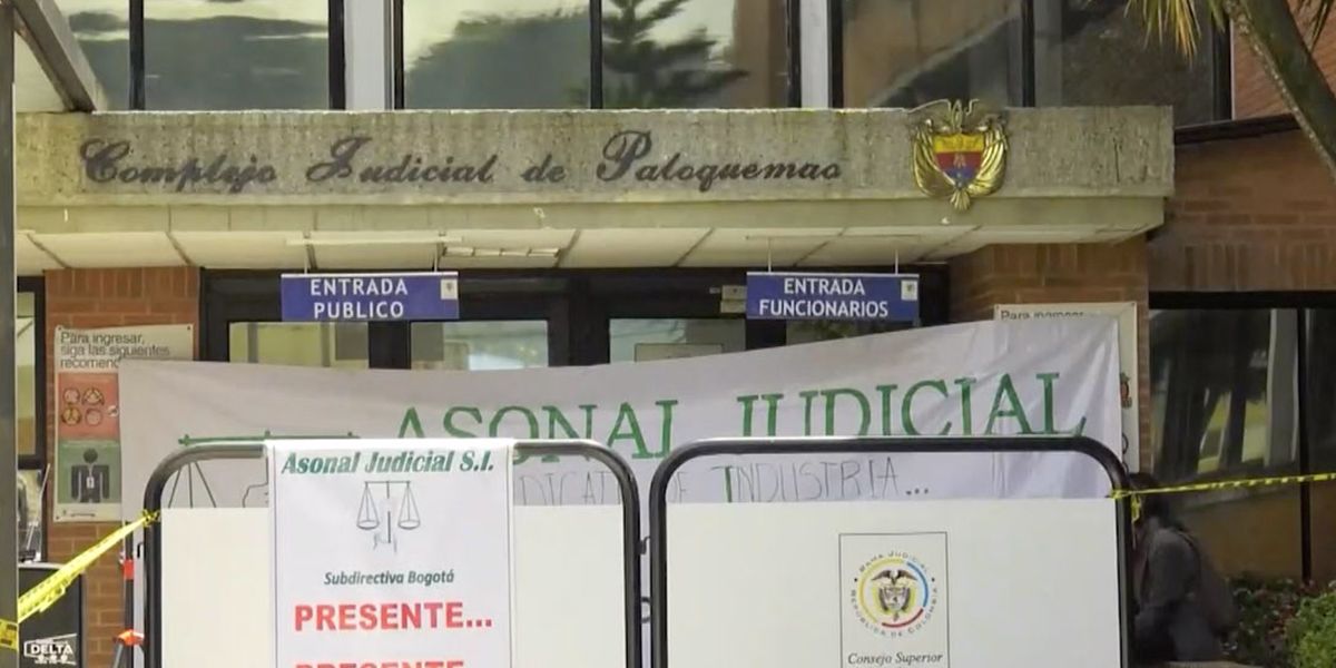 Paro judicial de 48 horas en los juzgados de Paloquemao y en otros despachos del país