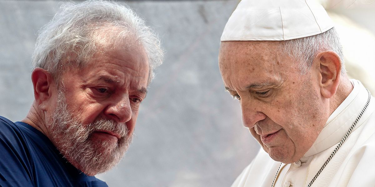 Lula reveló carta del papa Francisco con mensaje solidario
