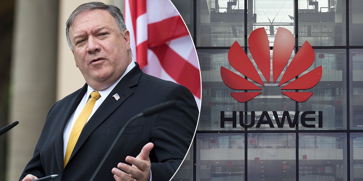 Pompeo amenaza a socios con restringir flujo de datos si no vetan a Huawei