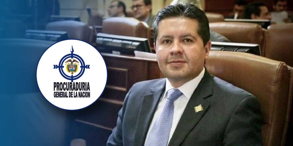 Abren investigación y suspenden provisionalmente al representante a la Cámara, Hernán Estupiñán