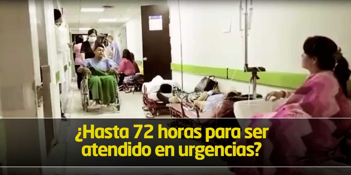 Personería de Bogotá denuncia que además de hacinamiento en urgencias hay ‘falta de insumos y medicamentos’