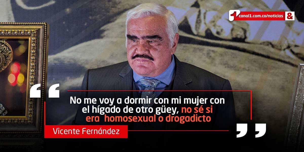 Vicente Fernández rechazó trasplante por temor a que el donante fuera gay