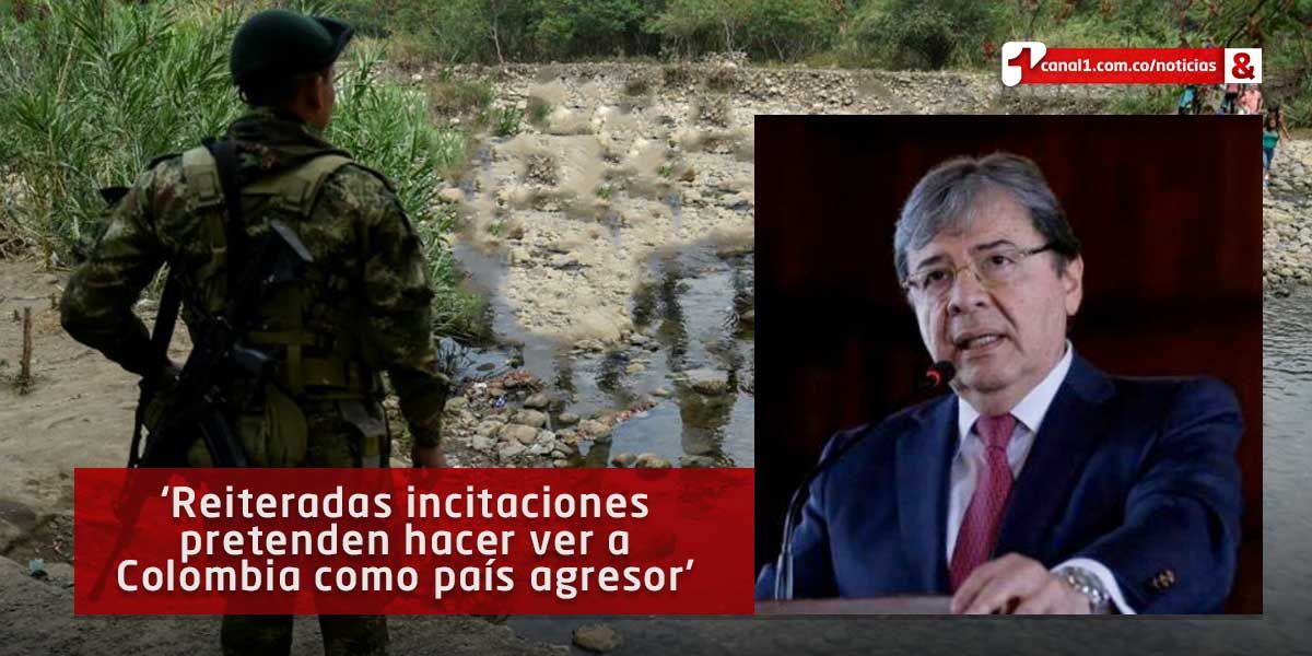 Cancillería, preocupada ante comunidad internacional por incursiones militares venezolanas en frontera