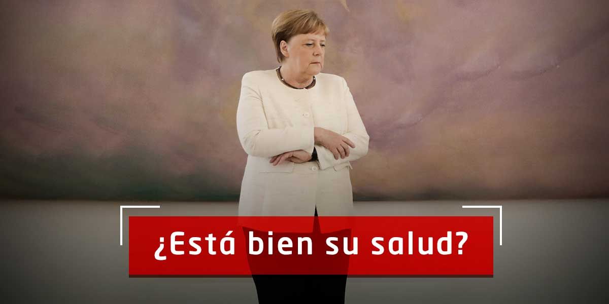 Merkel vuelve a sufrir un visible temblor corporal durante acto en Berlín