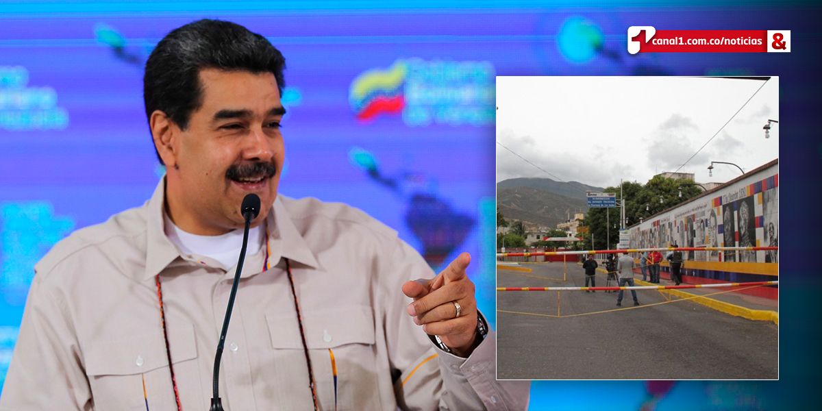 Nicolás Maduro reabrirá pasos fronterizos con Colombia en el estado Táchira