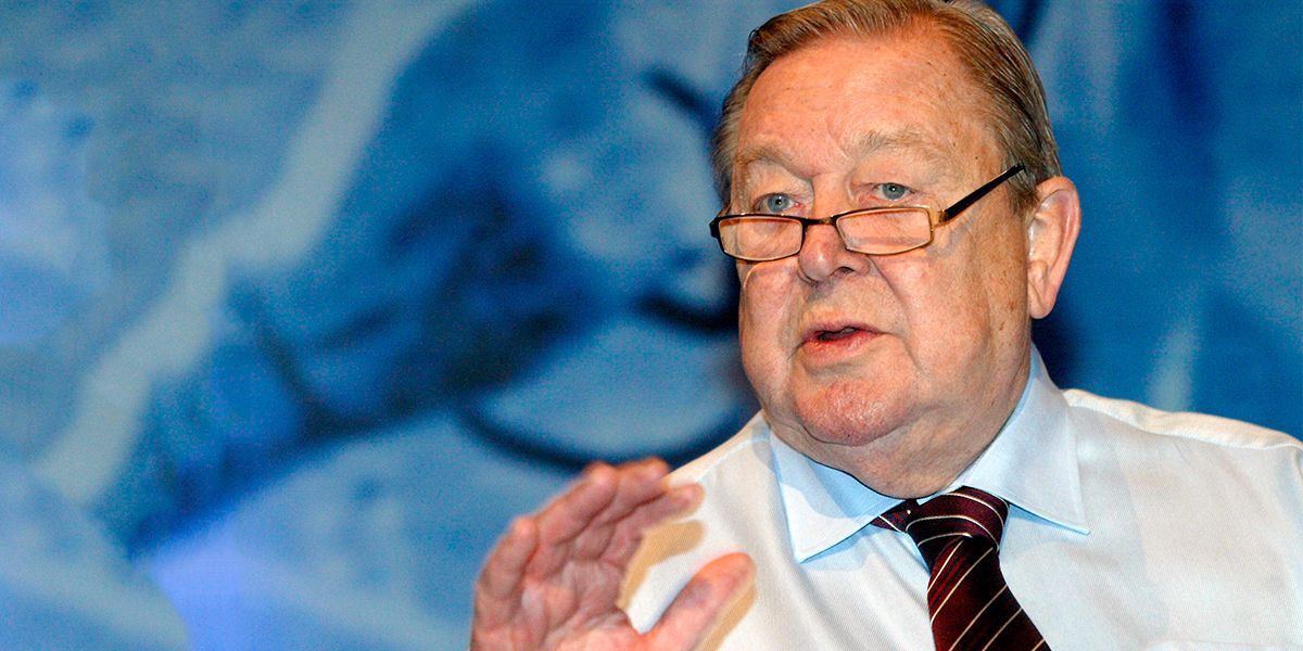 Muere a los 89 años Lennart Johansson, expresidente de la UEFA