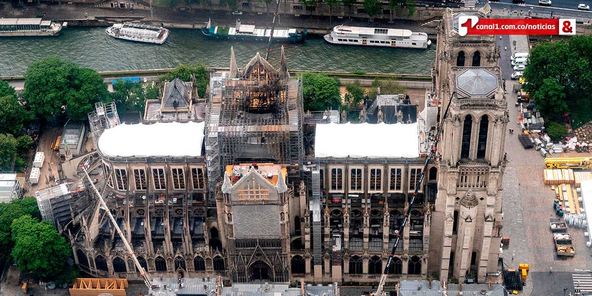 Justicia descarta que el fuego de Notre Dame tuviera un origen criminal