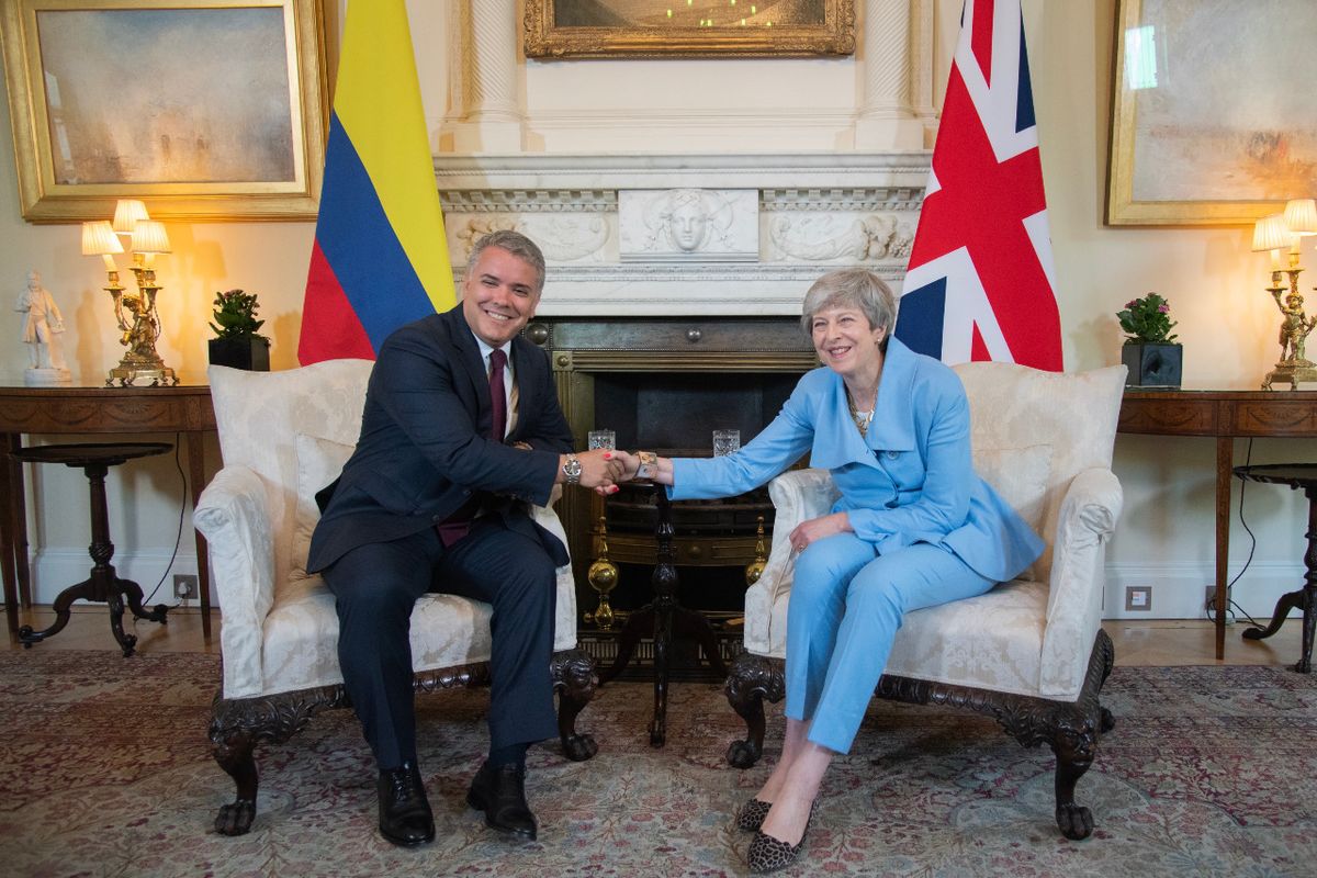 Pdte. Duque se reúne con Theresa May para abordar crisis con Venezuela y cooperación económica