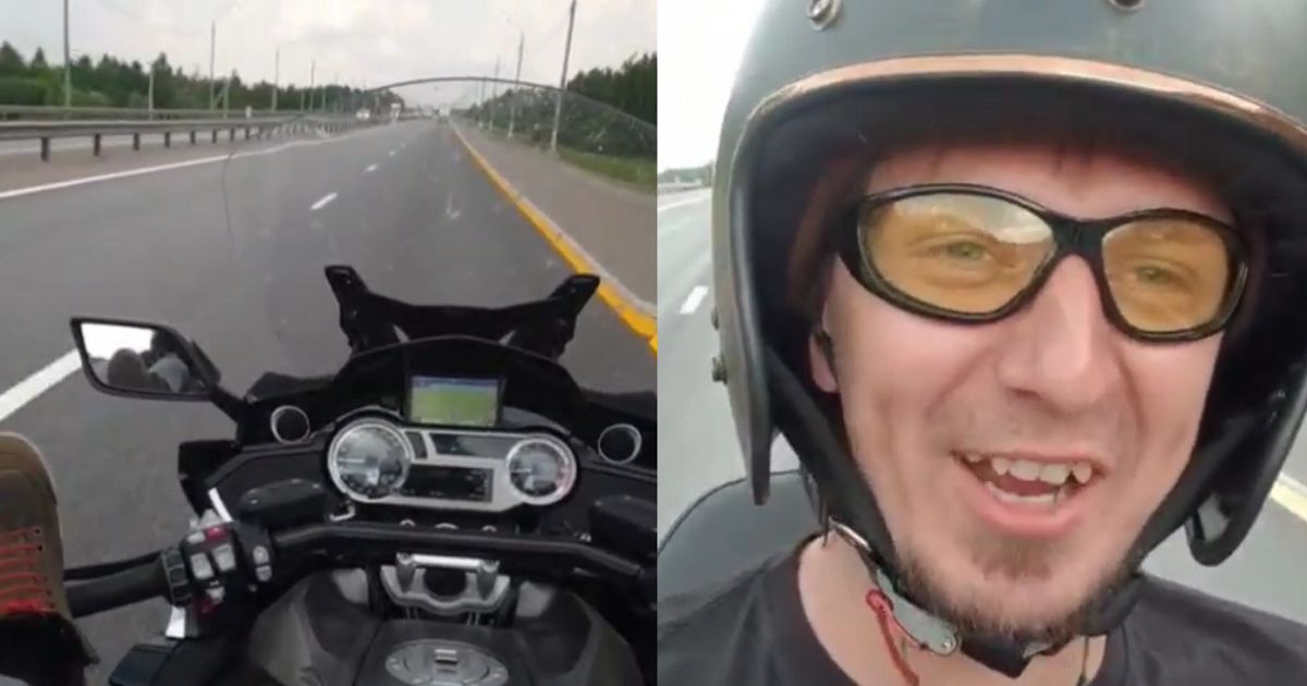 Youtuber se grabó manejando moto con los pies; fue el último video antes de morir
