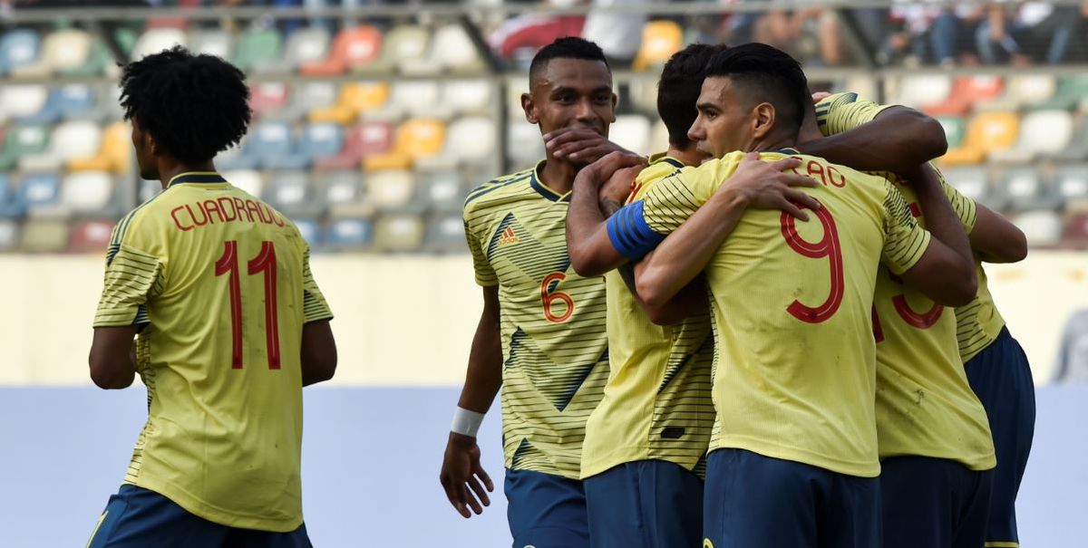 Doblete de Matheus Uribe en victoria de Colombia frente a Perú en partido amistoso