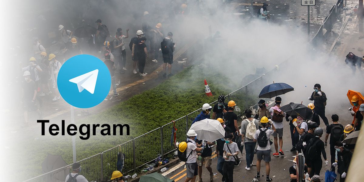 Telegram denuncia ataque desde China durante protestas en Hong Kong