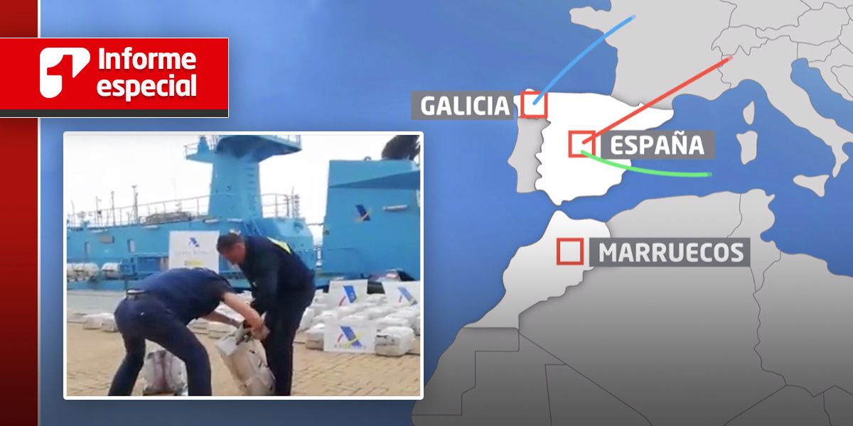 Galicia: tránsito del narcotráfico mundial hacia Europa