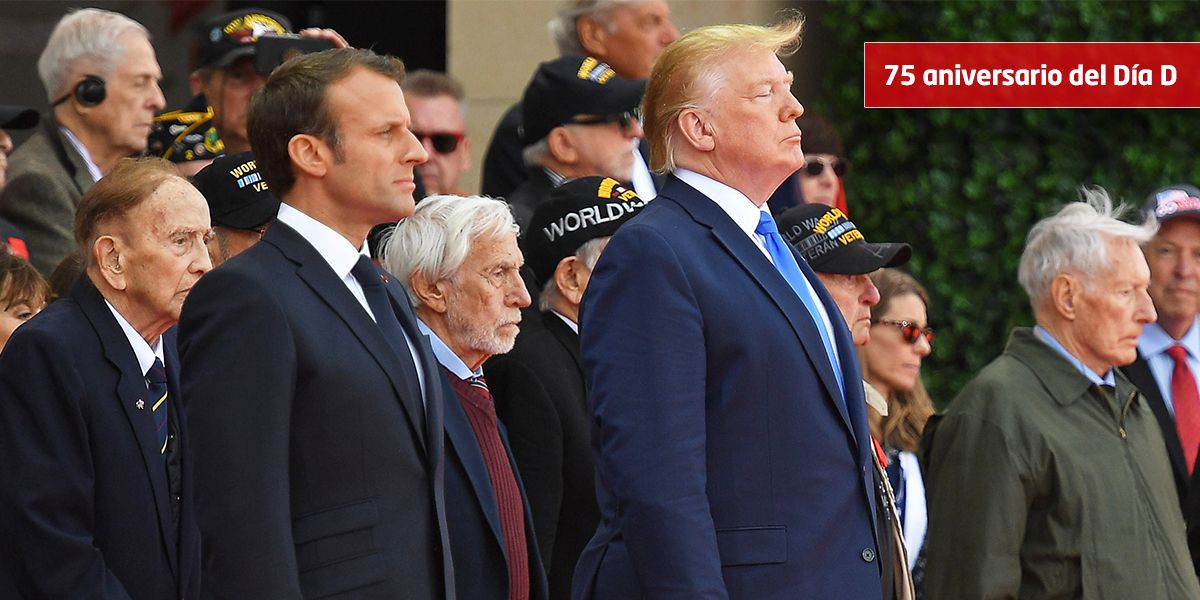 ‘EE. UU. nunca es más grande que cuando pelea por la libertad de otros’: Macron