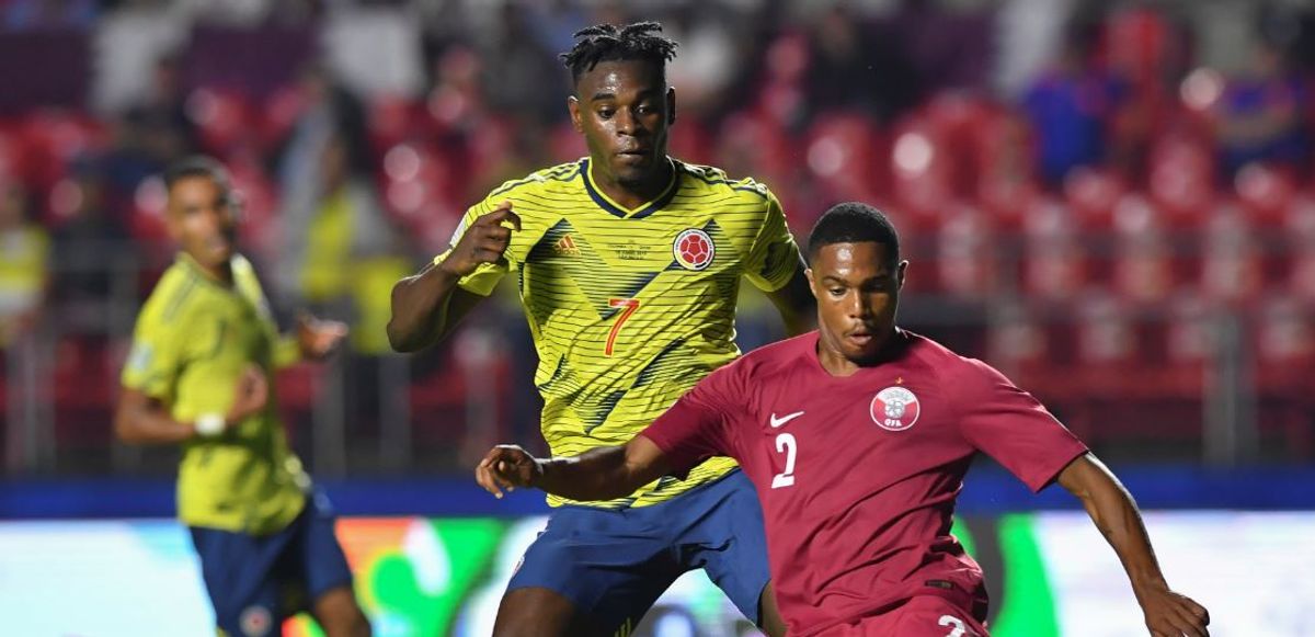 Zapata rompió la férrea defensa de Catar y clasificó a Colombia a cuartos de Copa América