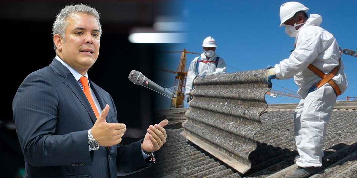 Sancionada ley que prohíbe el asbesto en Colombia a partir de enero de 2021