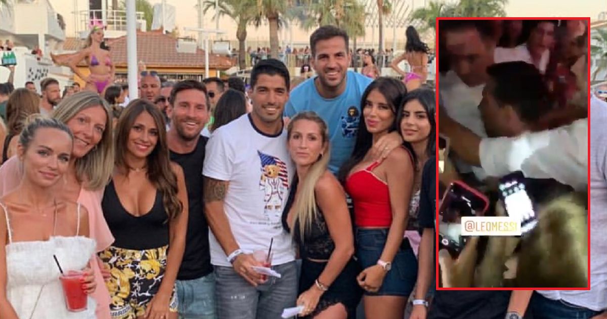 Filtran video de Messi forcejeando en fiesta en Ibiza; él niega que hubo pelea