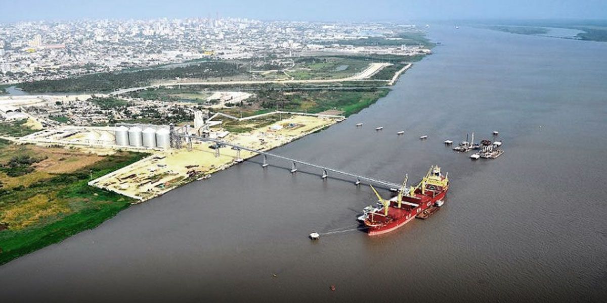 Inicia dragado en canal de acceso al Puerto de Barranquilla