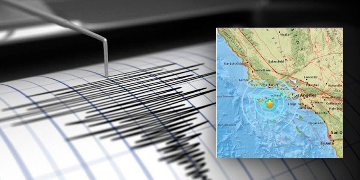 Sismo de magnitud 6,6 sacude el sur de California