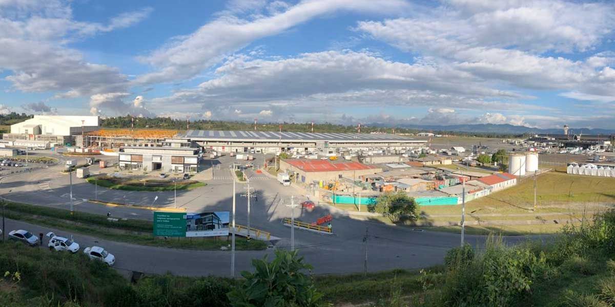 Terminal de carga del Aeropuerto José María Córdova entra en etapa final de construcción