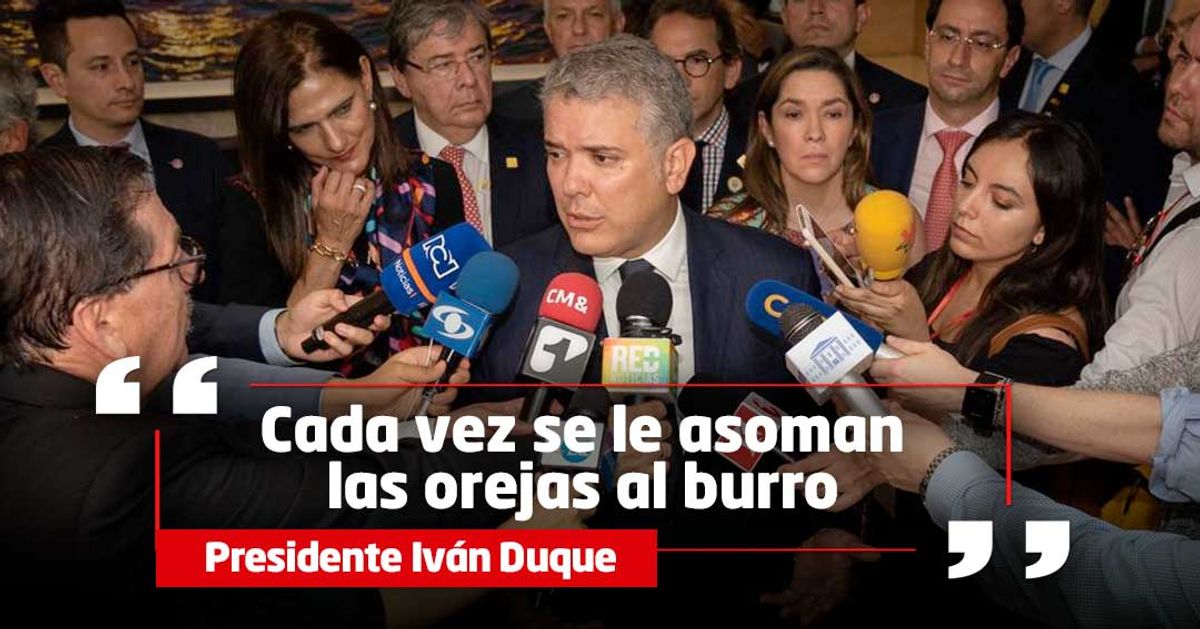 ‘Comete la burrada de seguir protegiendo al terrorismo’: Duque responde a Maduro