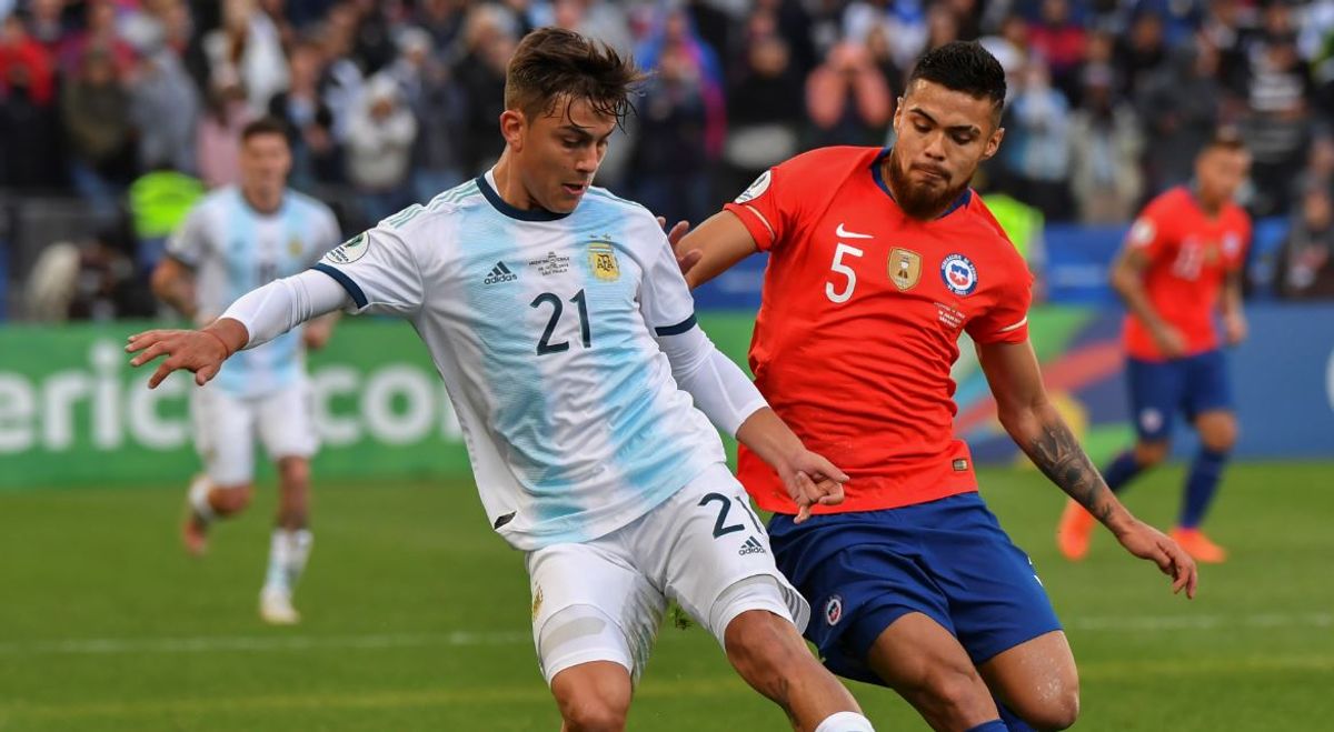 En partido áspero y polémico, Argentina venció a Chile y se quedó con el tercer puesto de Copa América