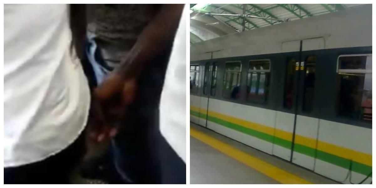 (VIDEO) “La estás tocando”, valiente mujer enfrenta a acosador de pasajera en Metro de Medellín