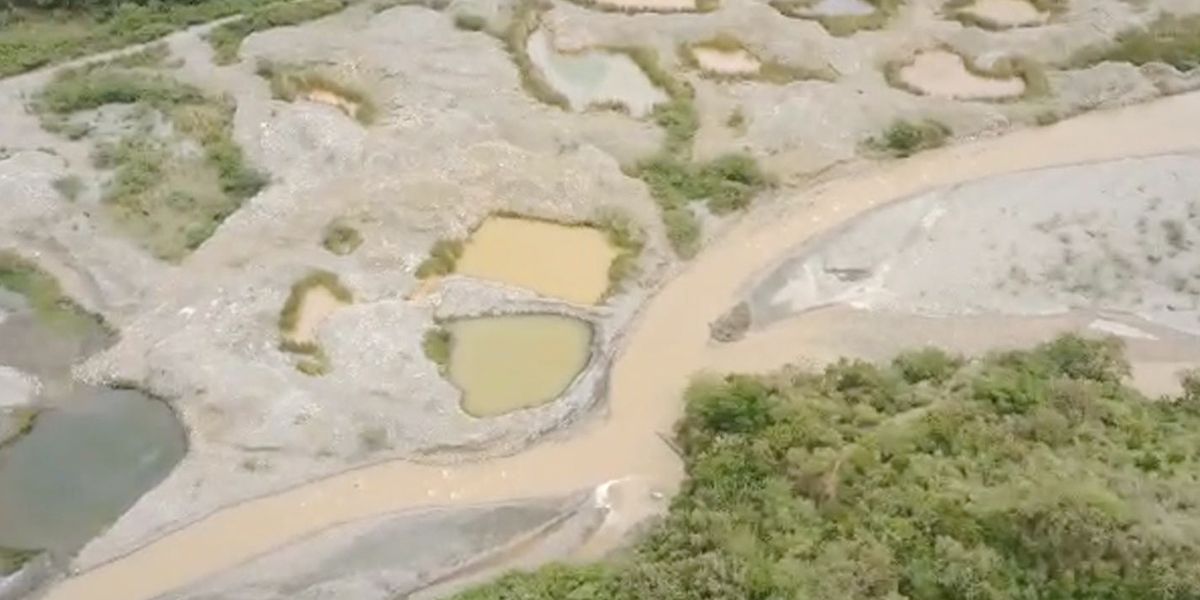 Desarrollan operación Artemisa contra minería ilegal en el Cauca