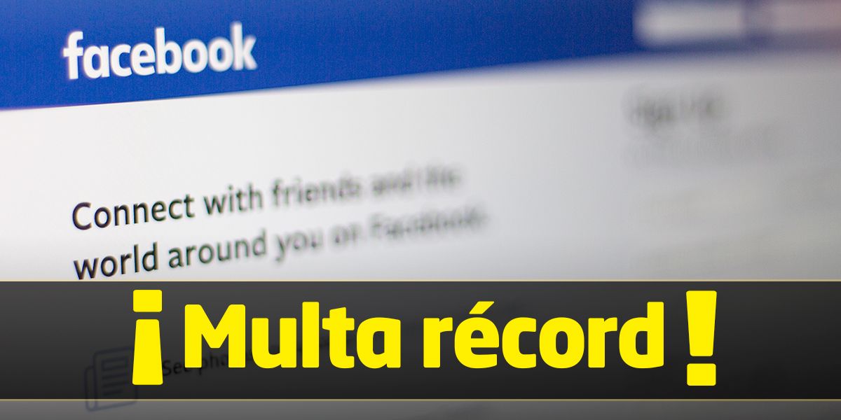 EE. UU. multa a Facebook por uso de datos personales