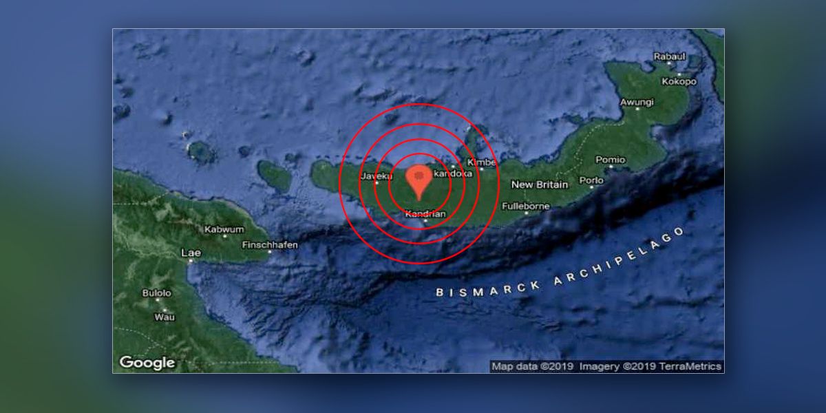 Terremoto de magnitud 6,2 sacude el este de Papúa Nueva Guinea