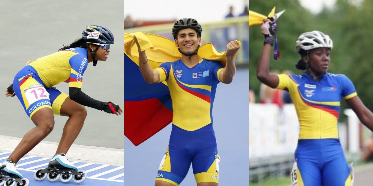 Cuatro medallas de oro para Colombia en patinaje de los Juegos Panamericanos